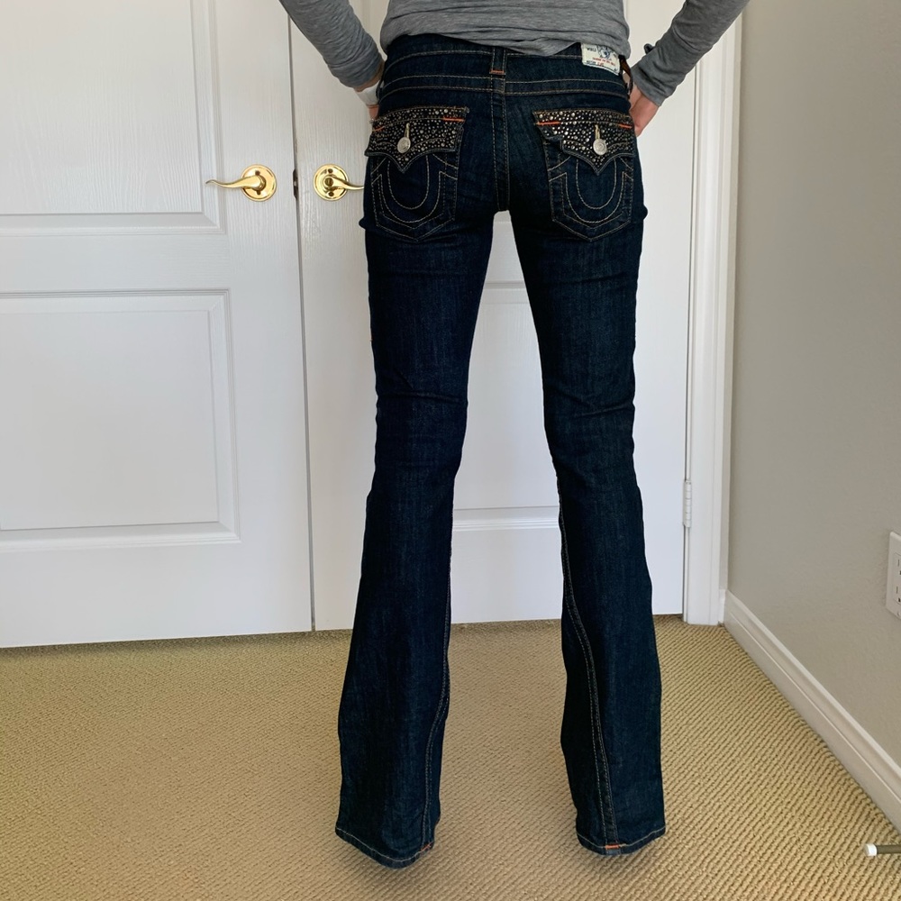 True Religion Y2K bling jeans✨🦋